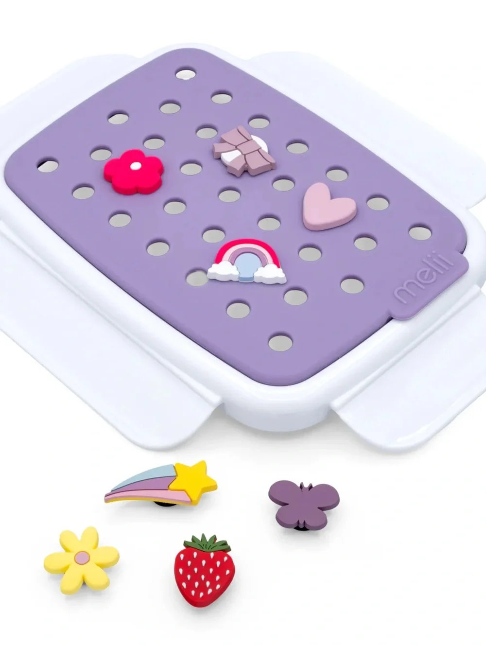 Melii Kids Purple Charm Bento Box